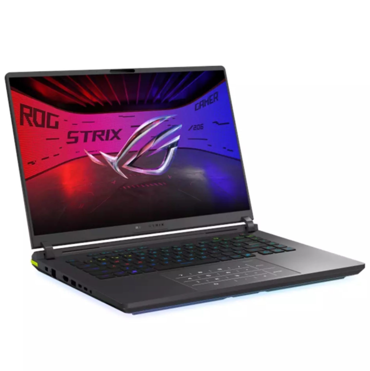 ASUS ROG Strix G16, Intel Core Ultra 9, RTX 5080, 32 GB RAM, 12TB SSD, 16" 240Hz, Win 11 Home