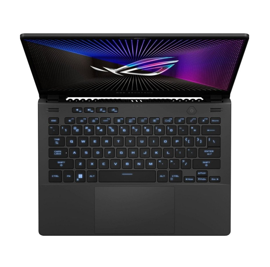 ASUS ROG Zephyrus G14, AMD Ryzen 9, RTX 5060, 16 GB RAM, 1 TB SSD. Win 11 Home. Gaming Laptop