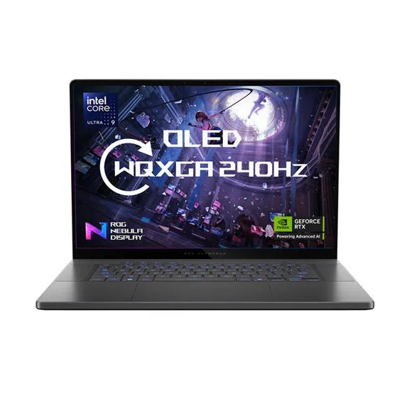 ASUS ROG Zephyrus G16, Intel Core Ultra 9, GeForce RTX 5070, Win 11 Home, 32 GB RAM, 1 TB SSD, 16" OLED