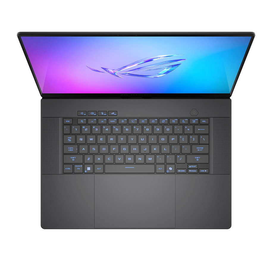 ASUS ROG Zephyrus G16, Intel Core Ultra 9, GeForce RTX 5070, Win 11 Home, 32 GB RAM, 1 TB SSD, 16" OLED