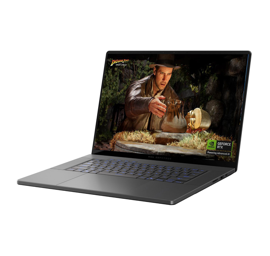 ASUS ROG Zephyrus G16, Intel Core Ultra 9, GeForce RTX 5070, Win 11 Home, 32 GB RAM, 1 TB SSD, 16" OLED