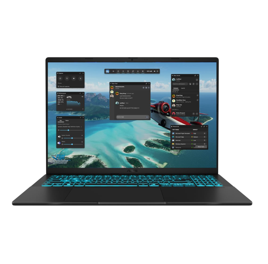 ASUS V16, Intel Core 7, 16GB, 1TB, 16", GeForce RTX 5060, Win 11 Home. Laptop Notebook