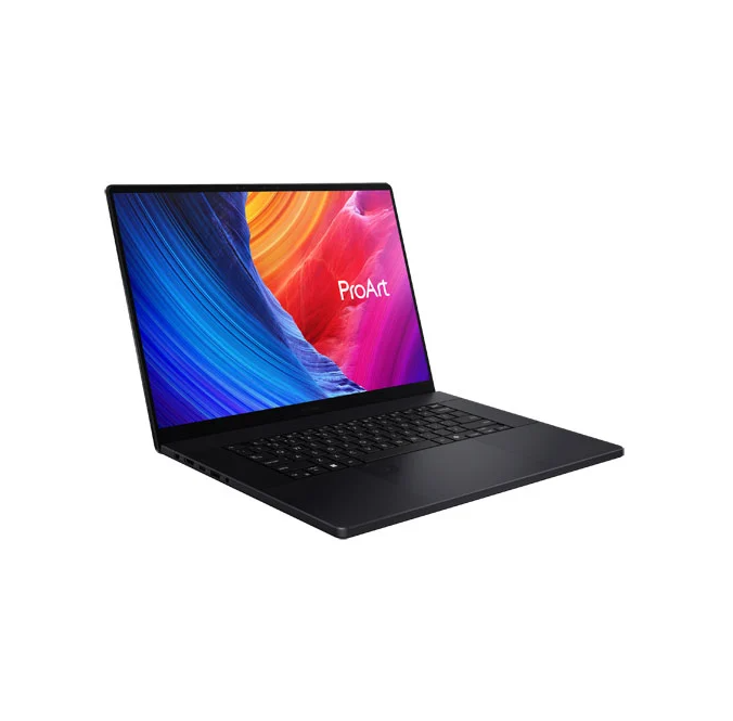 ASUS ProArt P16 OLED, AMD Ryzen AI 9 HX 370, 5.1 GHz, Win 11 Home, GeForce RTX 5070 Ti, 32 GB RAM, 2 TB SSD NVMe, 16" OLED touchscreen