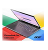 Acer Chromebook Plus 514, AMD Ryzen 5, 7520C, up to 4.3 GHz, Chrome OS, Radeon 610M, 8 GB RAM, 256 GB SSD, 14" IPS touchscreen