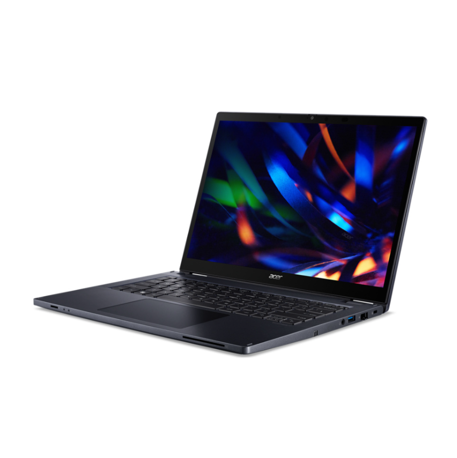 Acer TravelMate P6 Spin 14, Intel i7, 16 GB RAM, 512 GB, 14". 5 GHz, Win 11 Pro, Intel Iris Xe Graphics, Touchscreen