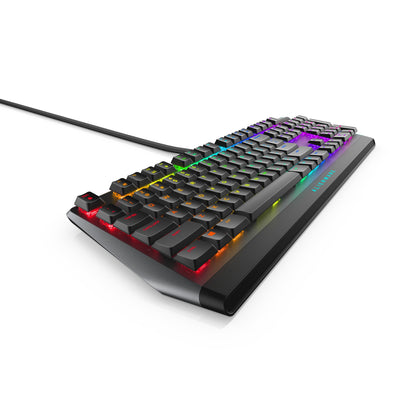 Alienware AW510K AW510K-G-WW Mechanical Gaming Keyboard USB CHERRY MX Low Profile Red RGB Dark Side of the Moon