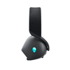 Alienware Tri-Mode Wireless Gaming Headset AW725H - headset with 3.5 mm jack. Darkside