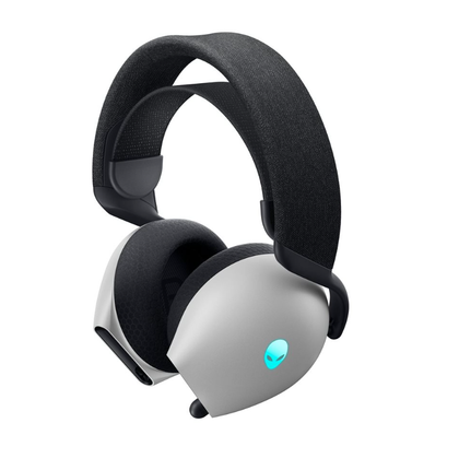 Alienware Tri-Mode Wireless Gaming Headset AW725H - headset with 3.5 mm jack. Lunar Light