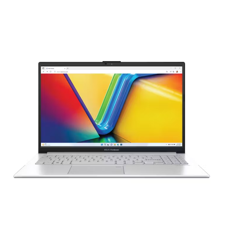Asus Vivobook Go 15 E1504, Intel N200, 4GB, 128GB,  15.6", 3.4 GHz, Intel UHD Graphics, Cool Silver