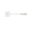 DisplayPort to VGA Adaptor. Vision Professional. HD 1920 x 1080. White.