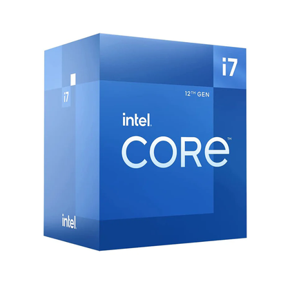 Intel Core i7 12700F, 2.1 GHz, 12,core, 20 threads, 25 MB cache, LGA1700 Socket, Box
