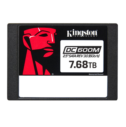 Kingston DC600M 7.68TB SATA 6Gb/s 2.5" Mixed Use Data Center SSD SEDC600M/7680G