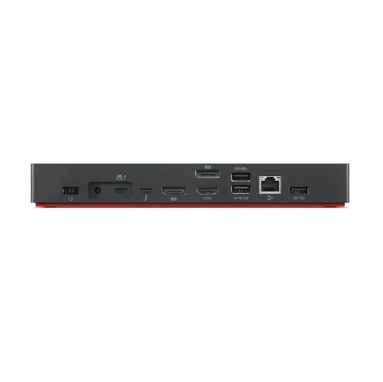 Lenovo ThinkPad Thunderbolt 4 Workstation Dock 40B00300UK – 2x DP, HDMI, 2x TB4, 4x USB-A, 3x USB-C, RJ-45, Audio, 300W PSU – (40B00300UK)
