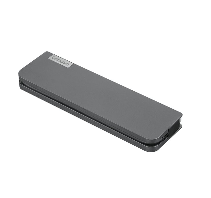 Lenovo USB-C Mini Dock 65W – HDMI, VGA, USB 3.1, USB 2.0, RJ-45 Gigabit Ethernet, Audio Jack – Compact Portable Docking Station