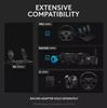 Logitech G RS Pedals (941-000310) Racing Simulator Pedals for PC, PlayStation & Xbox – USB, 75Kg Load Cell Brake, Hall Effect Accelerator, Adjustable