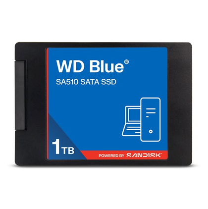 WD Blue SA510 1TB Internal SSD 2.5" SATA III 6Gb/s Solid State Drive WDS100T5B0A-00LMP0