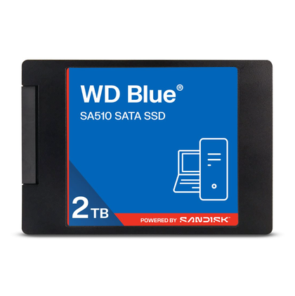 WD Blue SA510 2TB SATA SSD 2.5" Internal Solid State Drive WDS200T5B0A